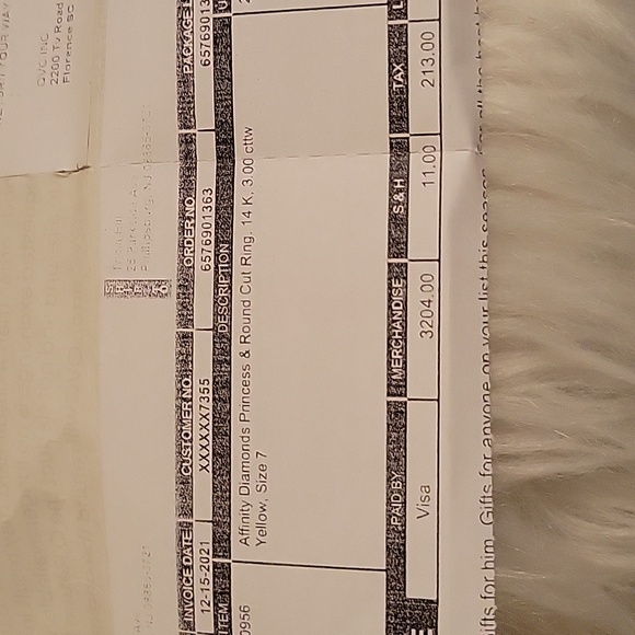 Affinity Diamond Princess & Round Ring 3.00 CTTW 14K Yellow Gold Size 7 - Picture 6 of 8